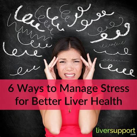 6 Ways To Manage Stress For Better Liver Health