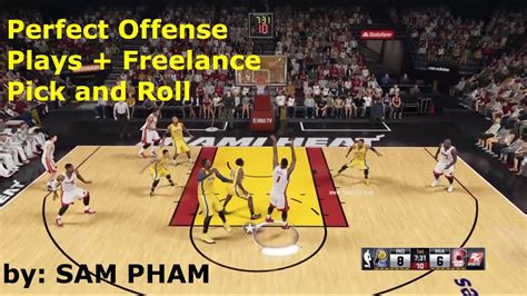 Nba 2k15 Tips How To Run Pick And Roll Offense Tutorial 2k15 Crossover