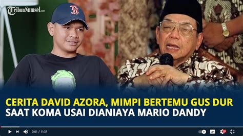 Cerita David Ozora Mimpi Bertemu Gus Dur Saat Koma Usai Dianiaya Mario