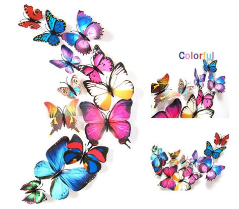 3D Butterfly Wall Stickers – Introvert Palace