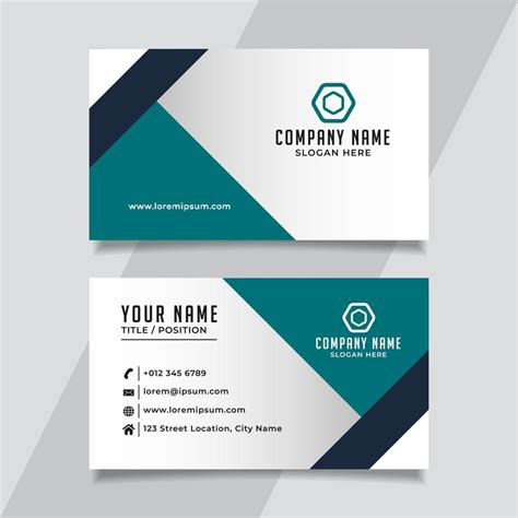 Name Card Template 2066007 Vector Art at Vecteezy