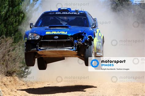 Chris Atkinson AUS Right With Co Driver Glenn Macneall AUS Subaru