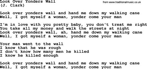 Look Over Yonders Wall By The Byrds Lyrics With Pdf