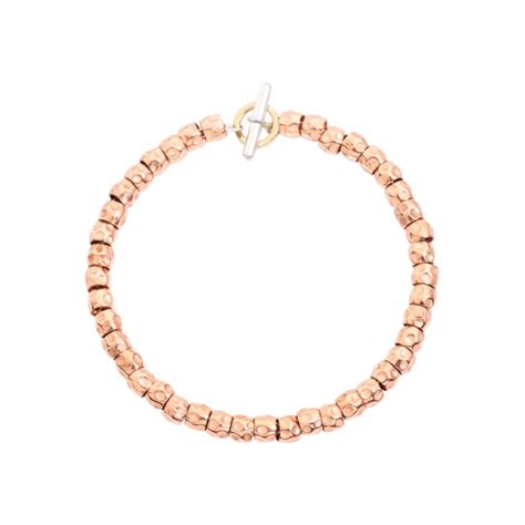 Dodo Bracciale Granelli Oro Rosa Dobner