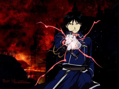 Download Roy Mustang Anime Fullmetal Alchemist Wallpaper