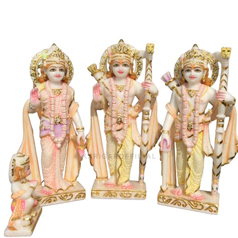 Buy Ram Darbar Statue Murti Large 12 Inches Siyapati Ram Chandra Marble