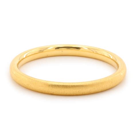 Milor 14k Yellow Gold Bangle Bracelet Ebth