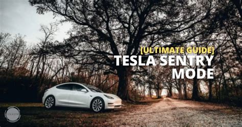 What Is Tesla Sentry Mode Your Ultimate Guide