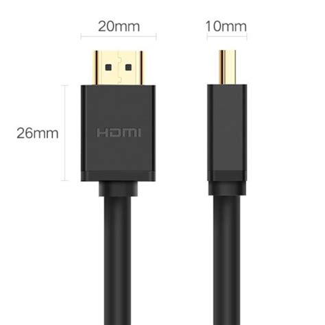 Cabo HDMI 4K 60hz 3 Metros UGreen Loja ConectaTec