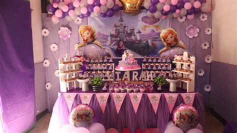 Sofia The First Birthday Party Decoration Ideas Shelly Lighting