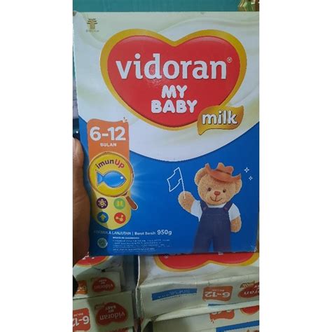 Jual Susu Vidoran My Baby 6 12 Bulan Isi 950 Gr Shopee Indonesia