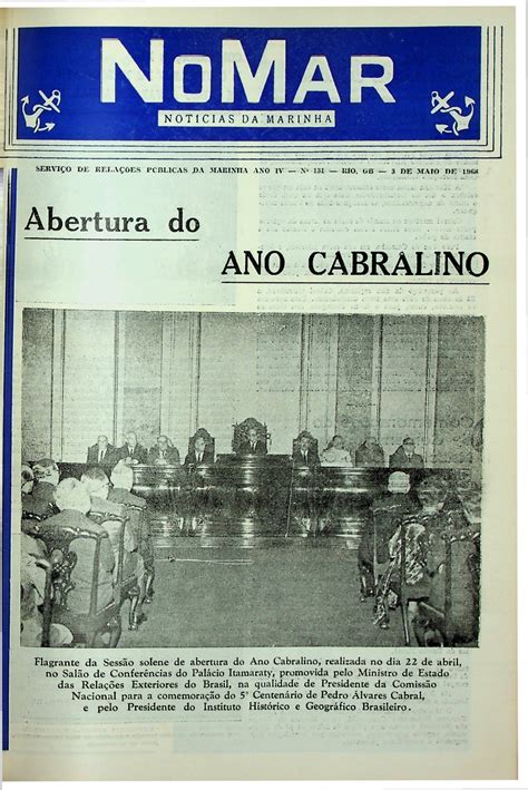 V 6 N 131 1968 Abertura Do Ano CABRALINO NOMAR