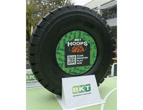 Bkt Europe Showcases Giant Earthmax Tyres World Highways