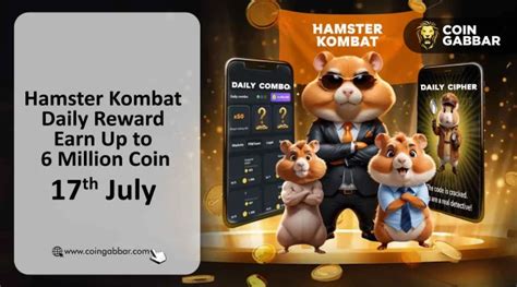 Hamster Kombat Daily Combo And Cipher Code For July