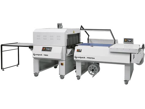 Semiautomatic L Sealer With Shrink Tunnel Sourceline Machinery