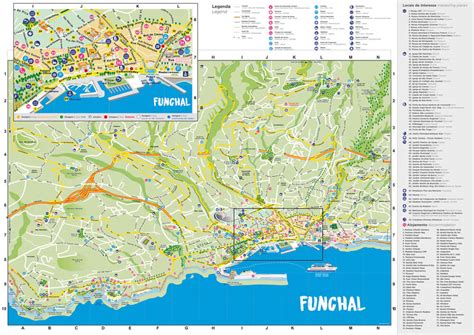 Tourist Map Of Madeira