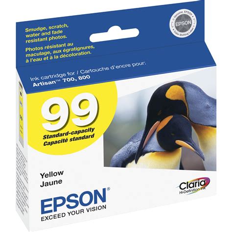 Epson EPST099420S Claria No 99 Standard Capacity Yellow Ink