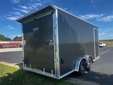 Stock Tr Used Alcom X Ez Hauler Enclosed Trailer Sioux