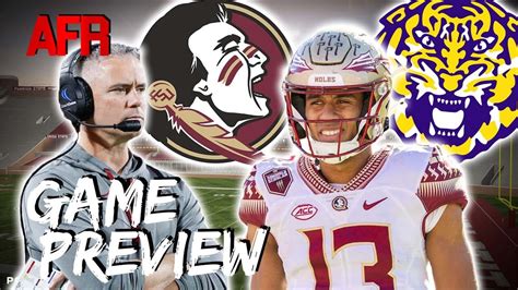 Early Look Lsu Vs Florida State Who Has Biggest Advantage Youtube