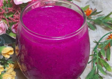 Resep Jus Buah Naga Merah Oleh Lionie Adi Cookpad