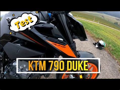 KTM 790 Duke 20 21 dieses Naked Bike fährt sich wie ein Fahrrad