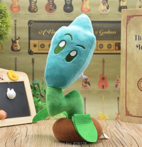 Plants Vs Zombies Plush Toys 16cm Cute Lighting Reedbamboo Shoot Pvz