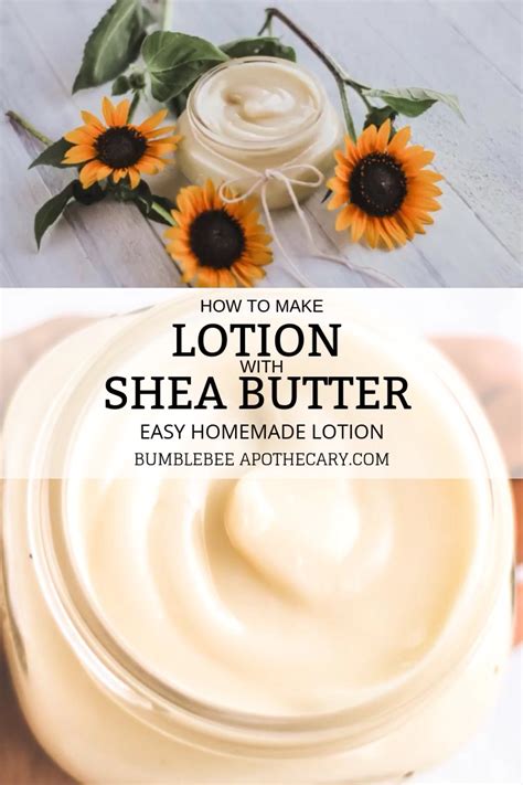 Lotion with shea butter – Artofit