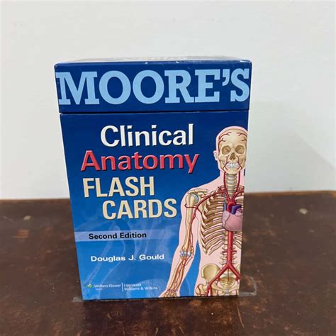 Moores Clinical Anatomy Flash Cards S