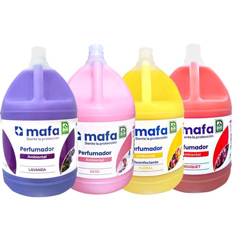 Mafa Perfumador Ambiental Bouquet/Lavanda/Bebe/Floral X Galon 4 Lt ...