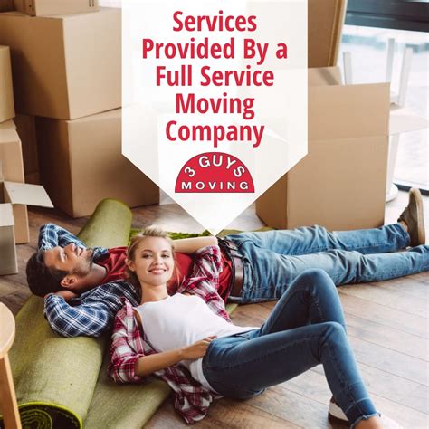 Services Provided By A Full Service Moving Company