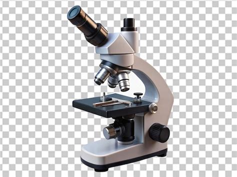 Premium Psd Microscope Isolated On Transparent Background