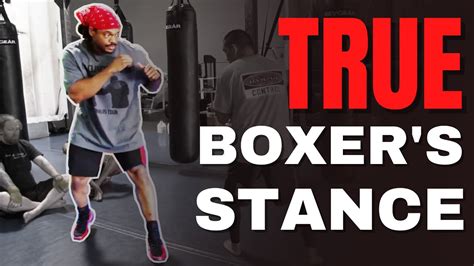 True Boxers Stance Youtube