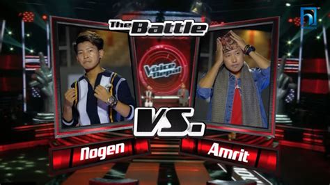 Nogen Team Pramod Nogen And Amrit The Battle The Voice Of Nepal