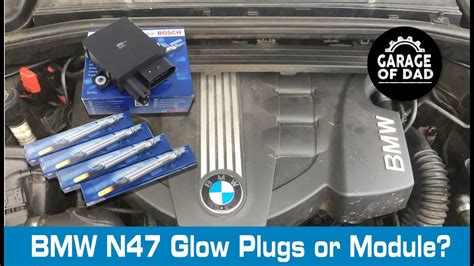 BMW 1 Series E81 N47 Engine Faulty Glow Plugs Or Glow Plug Module