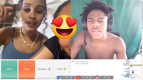 Ishowspeed Falls In Love On Omegle 😂🤣calls 911 Youtube