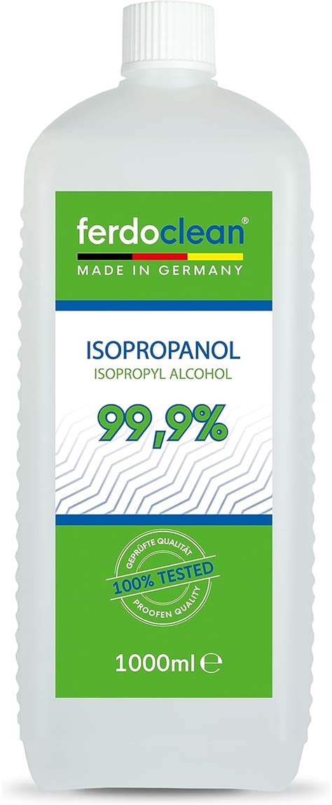 Isopropanol Ml L Sungsmittel Isopropylalkohol Zum Entfetten