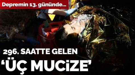 Depremin 13 gününde 296 saatte gelen mucize kurtuluş YouTube