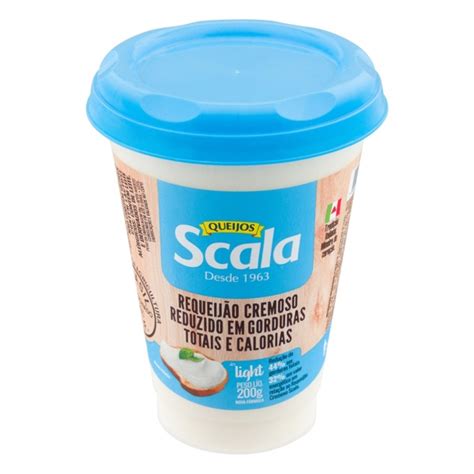 Requeijão Cremoso Light Scala 200GR Center Box