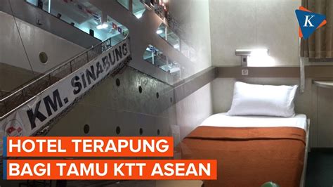 Mengintip Suasana Kapal Tempat Tamu Ktt Ke Asean Menginap Youtube