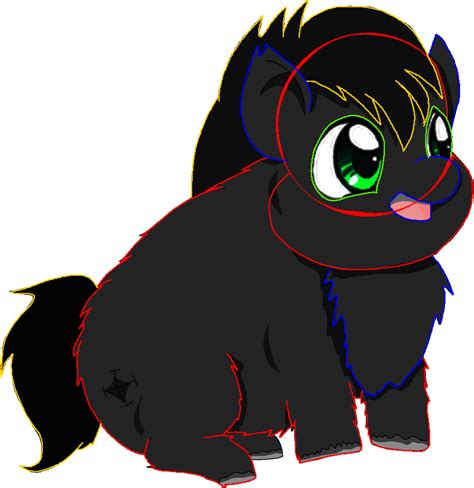 How To Draw A Fluffy Featuring Wendy The Rare Black Fluffy By Baileybaker2345 3 By