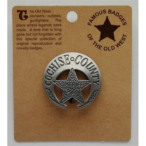 Round Badges : Cochise County Sheriff Badge