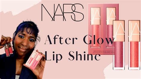 Nars After Glow Lip Shine Set Swatches Youtube