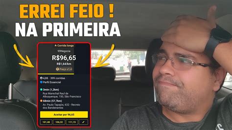 Errei Na Primeira Corrida Na Pop Uber Youtube