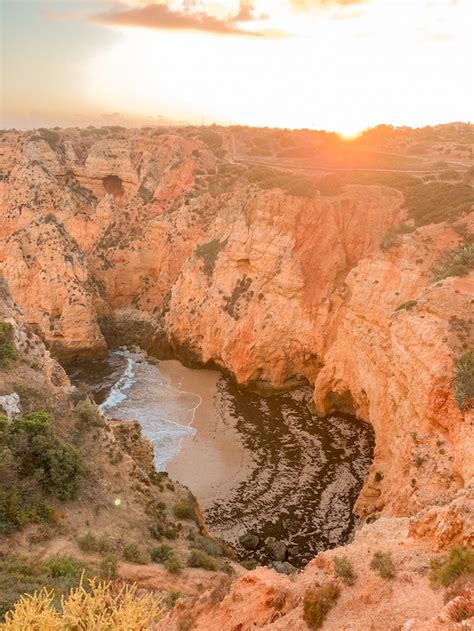 Ponta Da Piedade Hike In Lagos Algarve Portugal Viewpoints Maps