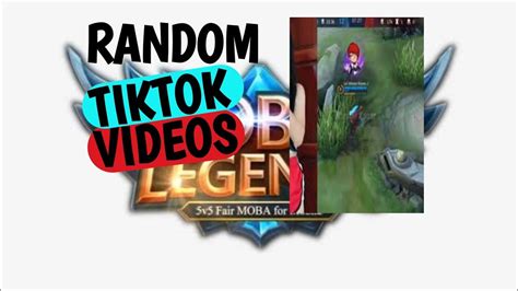 Random Mlbb Tiktok Compilation 1 Youtube