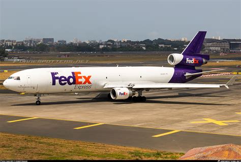 N528FE FedEx Express McDonnell Douglas MD 11 F Photo By Aneesh Bapaye