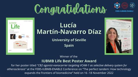 Congratulations To The Winners Of The Best Poster Awards At The