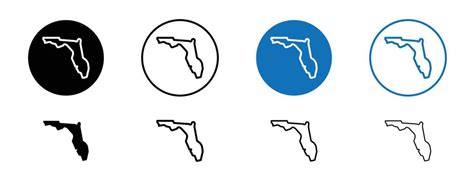 Florida Outline Vector Art, Icons, and Graphics for Free Download