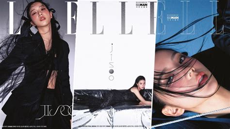 BLACKPINK's Jisoo Redefines Style in Black Outfits in Latest Magazine ...