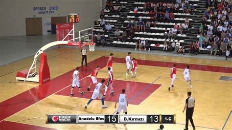 U14 Final A Efes Bandırma Kırmızı 2 YouTube